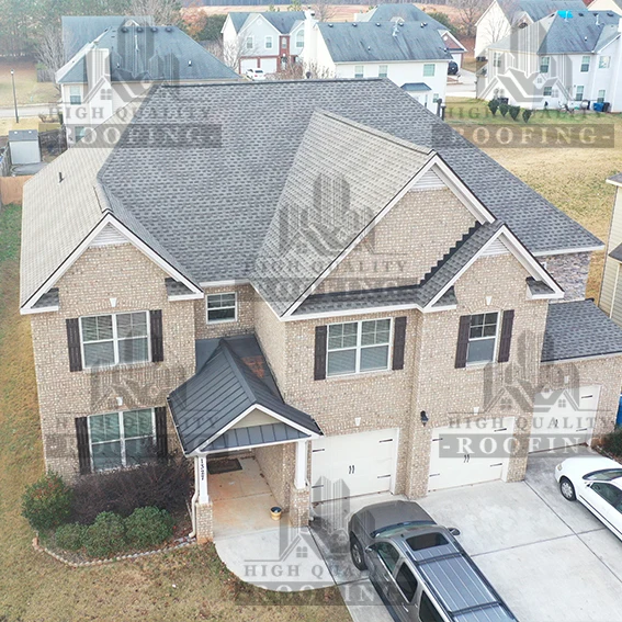 home roofing work