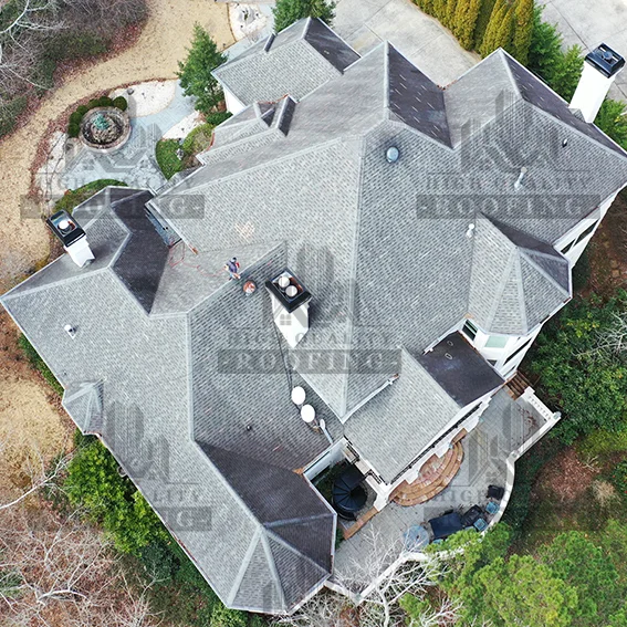 new roof installation